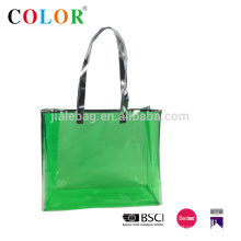 beautiful pvc shopping bag, pp ladies bag